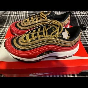 Nike Women’s Air Max 97 “gold sequin”